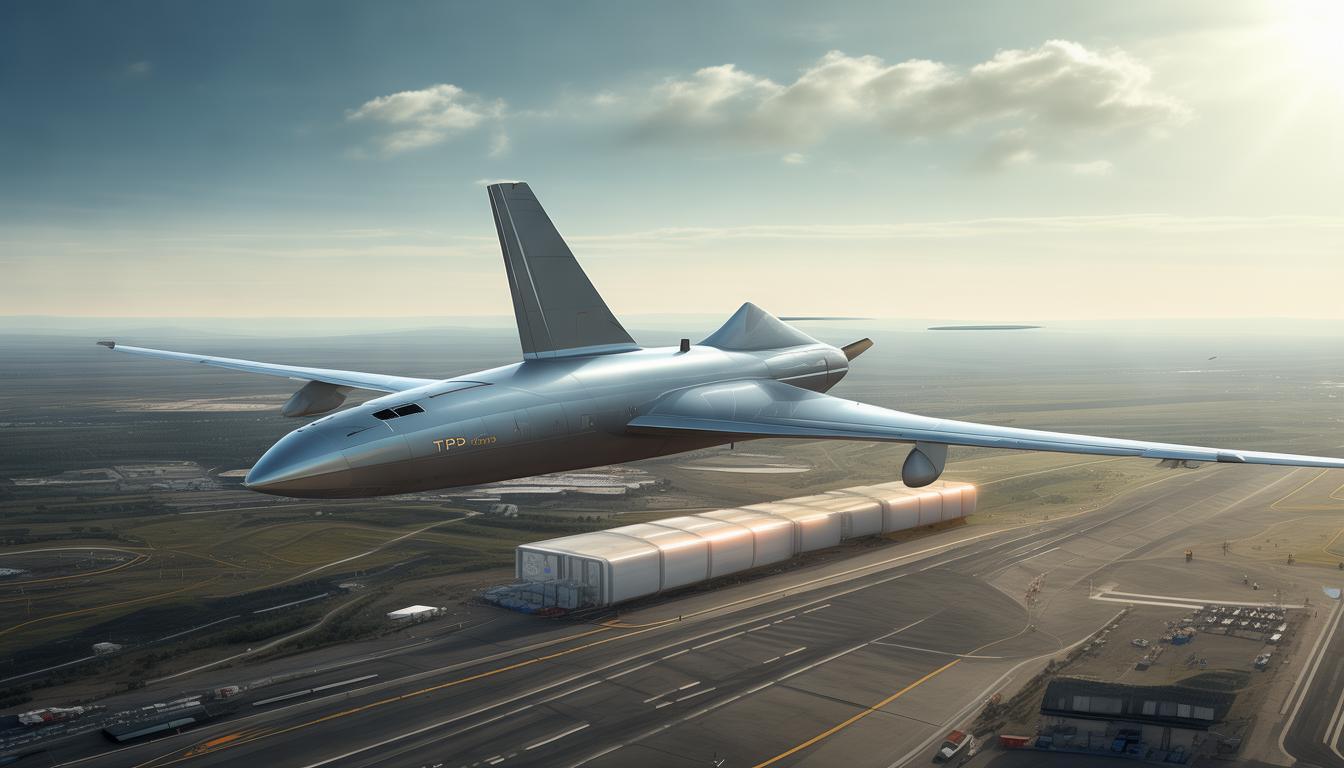 TP1000无人运输机优势尽显，航程远载重强，运输超出色