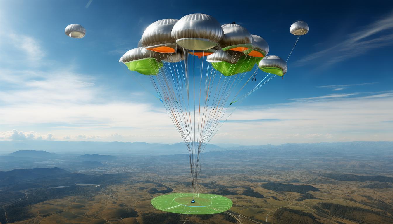 TP1000无人运输机与智能空投技术结合，航空物流新突破