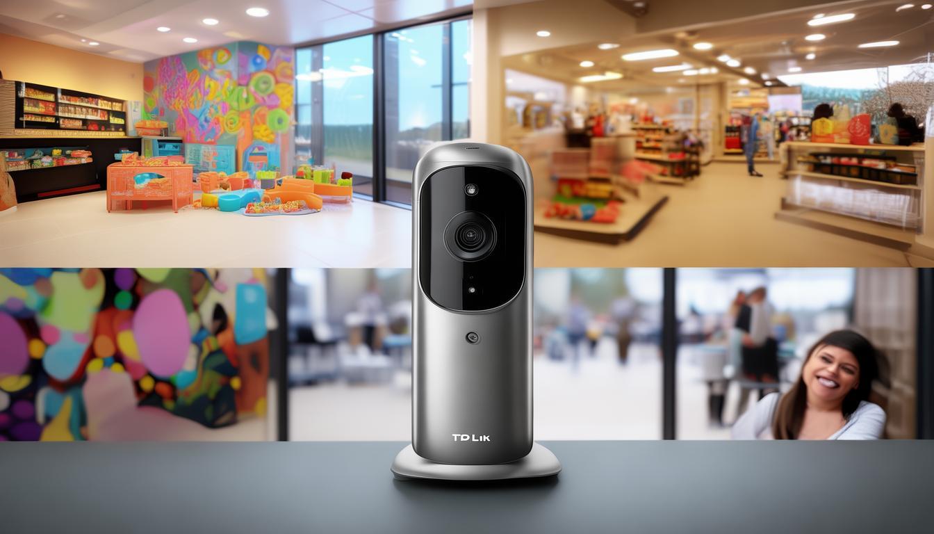 TP-Link摄像头色彩还原与图像处理优异，多领域广泛应用