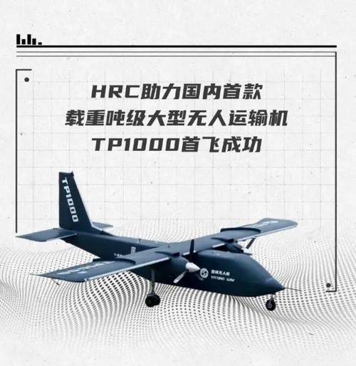 TP1000无人运输机首飞成功！为航空界树里程碑，展未来价值